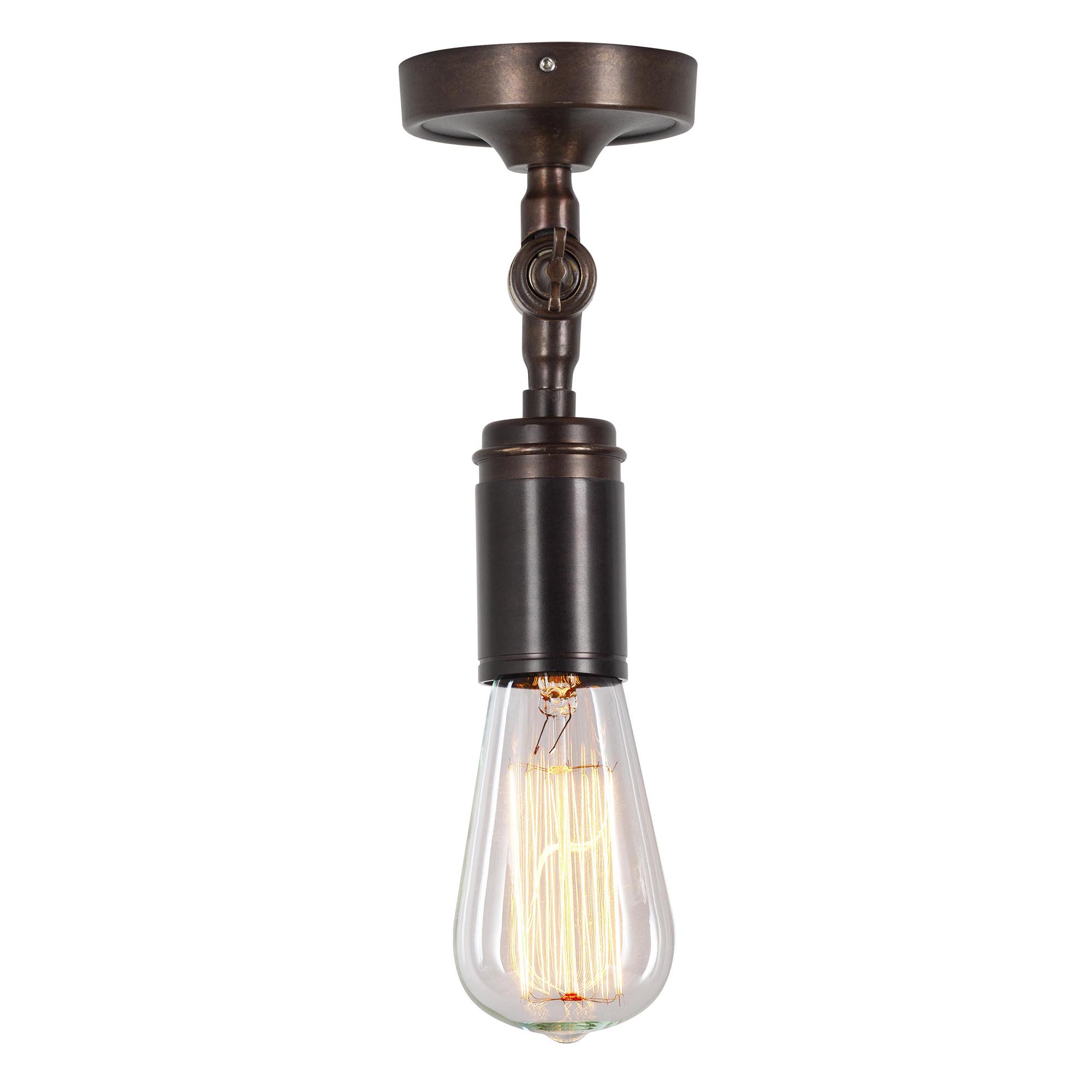 Emeli plafondlamp antiek brons Emeli plafondlamp antiek brons